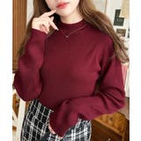 トルネックリブカラーリブニットプルオーバー12G | moment+ | 詳細画像51 