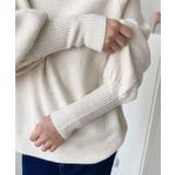 ハイネックモチモチニットプルオーバー | moment+ | 詳細画像16 