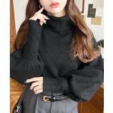 ハイネックモチモチニットプルオーバー | moment+ | 詳細画像18 