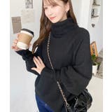 ハイネックモチモチニットプルオーバー | moment+ | 詳細画像21 