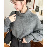 ハイネックモチモチニットプルオーバー | moment+ | 詳細画像24 