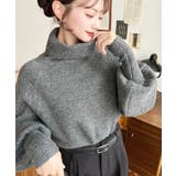 ハイネックモチモチニットプルオーバー | moment+ | 詳細画像25 