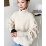 ハイネックモチモチニットプルオーバー | moment+ | 詳細画像7 