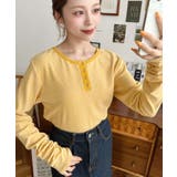 前後2WAY袖くしゅくしゅヘンリーネックボーダーロンT | moment+ | 詳細画像8