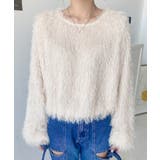 裾バルーンフリンジ長袖プルオーバー | moment+ | 詳細画像15 