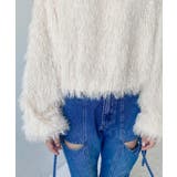 裾バルーンフリンジ長袖プルオーバー | moment+ | 詳細画像18 