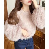 裾バルーンフリンジ長袖プルオーバー | moment+ | 詳細画像30 