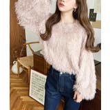 裾バルーンフリンジ長袖プルオーバー | moment+ | 詳細画像33 