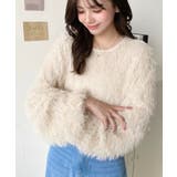 裾バルーンフリンジ長袖プルオーバー | moment+ | 詳細画像8 