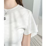 ワンポイント刺繍半袖チビTシャツ | moment+ | 詳細画像10 