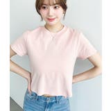 ワンポイント刺繍半袖チビTシャツ | moment+ | 詳細画像22 