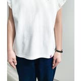 U.S.POLO ASSN.ワンポイント刺繍ショルダーフリル Tシャツ | moment+ | 詳細画像11 