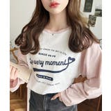 ラグランロゴプリントロンT 綿100％天竺 | moment+ | 詳細画像28 