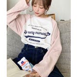 ラグランロゴプリントロンT 綿100％天竺 | moment+ | 詳細画像35 