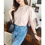 ハート刺繍半袖Tシャツ | moment+ | 詳細画像12 