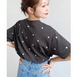 ハート刺繍半袖Tシャツ | moment+ | 詳細画像22 