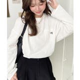 ワンポイント刺繍ポケットロンT | moment+ | 詳細画像13 