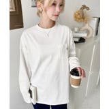 ワンポイント刺繍ポケットロンT | moment+ | 詳細画像18 