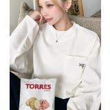 ワンポイント刺繍ポケットロンT | moment+ | 詳細画像19 