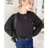 ワンポイント刺繍ポケットロンT | moment+ | 詳細画像28 