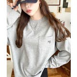 ワンポイント刺繍ポケットロンT | moment+ | 詳細画像45 