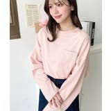 ワンポイント刺繍ポケットロンT | moment+ | 詳細画像60 