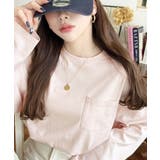 ワンポイント刺繍ポケットロンT | moment+ | 詳細画像62 