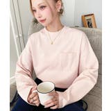 ワンポイント刺繍ポケットロンT | moment+ | 詳細画像67 