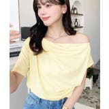 フレンチスリーブワンショルドレープカットソー | moment+ | 詳細画像16