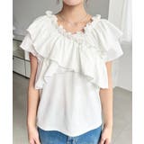 マルチウェイオフショルクロスフリルTシャツ | moment+ | 詳細画像11