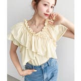 マルチウェイオフショルクロスフリルTシャツ | moment+ | 詳細画像18