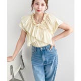 マルチウェイオフショルクロスフリルTシャツ | moment+ | 詳細画像19
