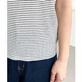\カジュアルTの定番!/ヘンリーネックボーダー半袖Tシャツ | moment+ | 詳細画像14