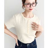 \カジュアルTの定番!/ヘンリーネックボーダー半袖Tシャツ | moment+ | 詳細画像37