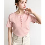 \カジュアルTの定番!/ヘンリーネックボーダー半袖Tシャツ | moment+ | 詳細画像57
