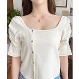 アシメスクエアネックプルオーバー | moment+ | 詳細画像11