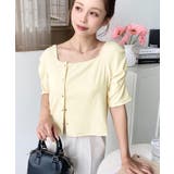 アシメスクエアネックプルオーバー | moment+ | 詳細画像29