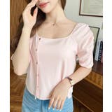 アシメスクエアネックプルオーバー | moment+ | 詳細画像35