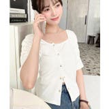 アシメスクエアネックプルオーバー | moment+ | 詳細画像5