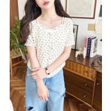 キャミレイヤード風半袖トップス | moment+ | 詳細画像26 