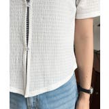 キャミレイヤード風半袖トップス | moment+ | 詳細画像9 