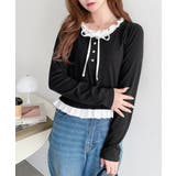 ＼韓国LOOK◎／レイヤード風ヘンリーネックTシャツ | moment+ | 詳細画像10 