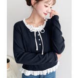 ＼韓国LOOK◎／レイヤード風ヘンリーネックTシャツ | moment+ | 詳細画像18 