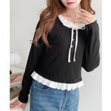 ＼韓国LOOK◎／レイヤード風ヘンリーネックTシャツ | moment+ | 詳細画像9 