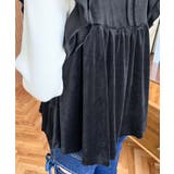 カットベロアバックリボンティアードプルオーバー | moment+ | 詳細画像11 