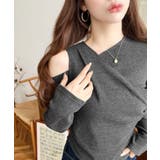 レイヤードライクワンショルニットソープルオーバー | moment+ | 詳細画像13 