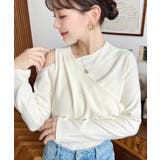 レイヤードライクワンショルニットソープルオーバー | moment+ | 詳細画像2 