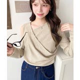 レイヤードライクワンショルニットソープルオーバー | moment+ | 詳細画像23 