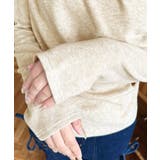 オフショルドレープニットソープルオーバー | moment+ | 詳細画像26 