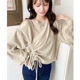 ショルダースリットドロストニットソープルオーバー | moment+ | 詳細画像10 